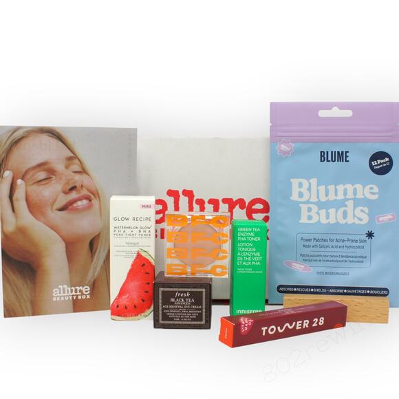 Allure Beauty Box August 2025 GLOW Tower28 FRESH Innisfree BFC Blume FreeShip - Picture 6 of 10